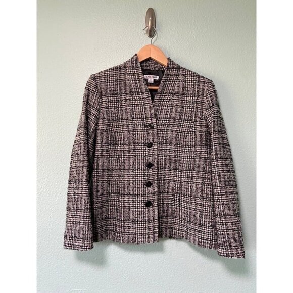 Pendleton Women's Wool Textured Button Up Jacket Size 12 - Picture 1 of 9